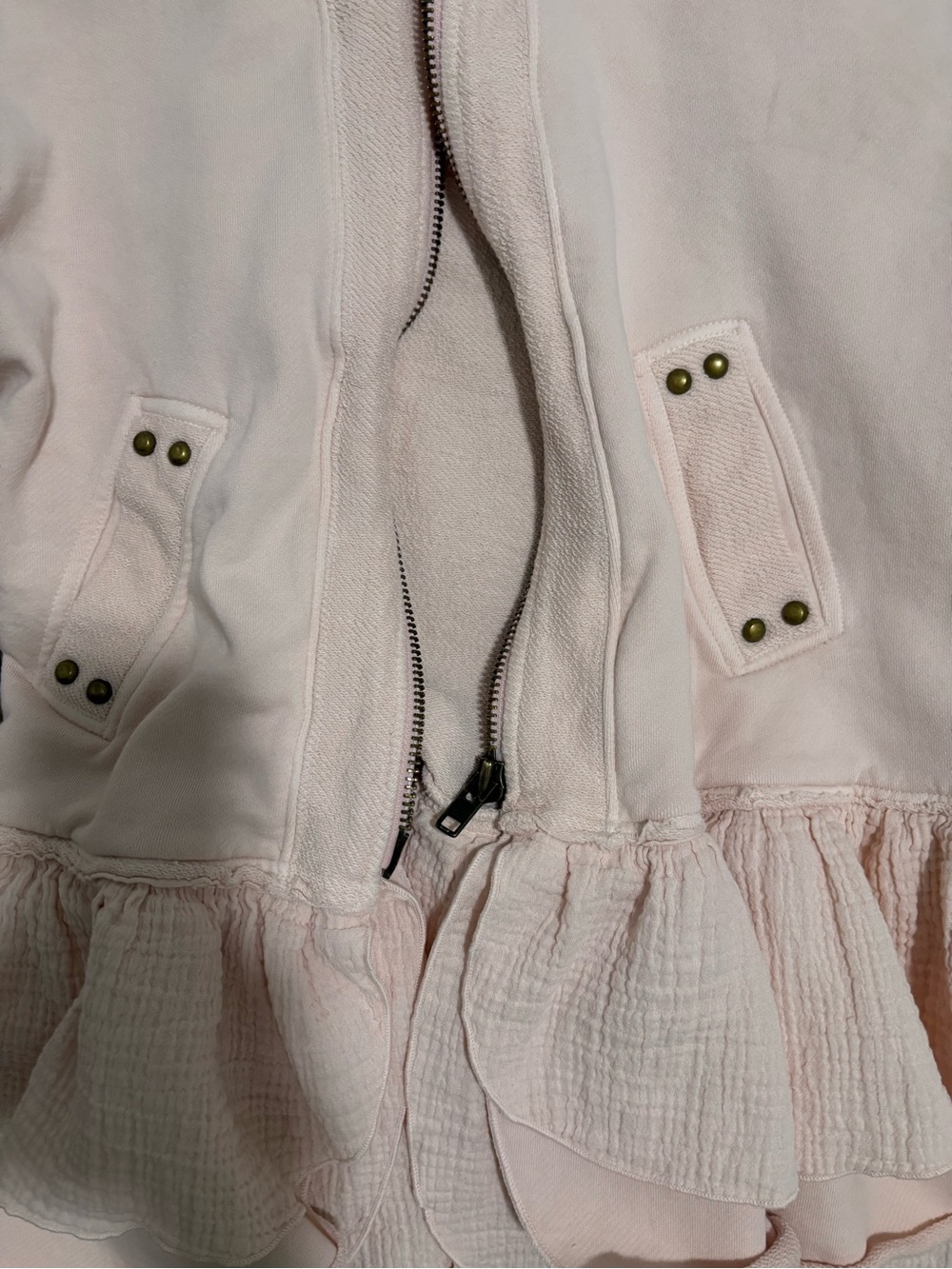 Free People Women’s Piece Of Cake Zip-Up Cardi $100.00 Size Small Never Worn - Picture 3 of 15